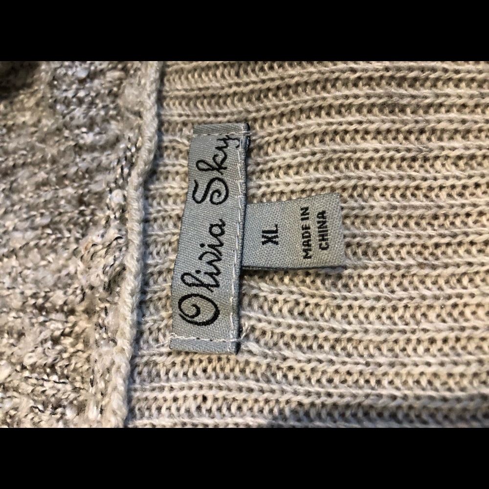 Taupe Cardigan - Picture 5 of 6